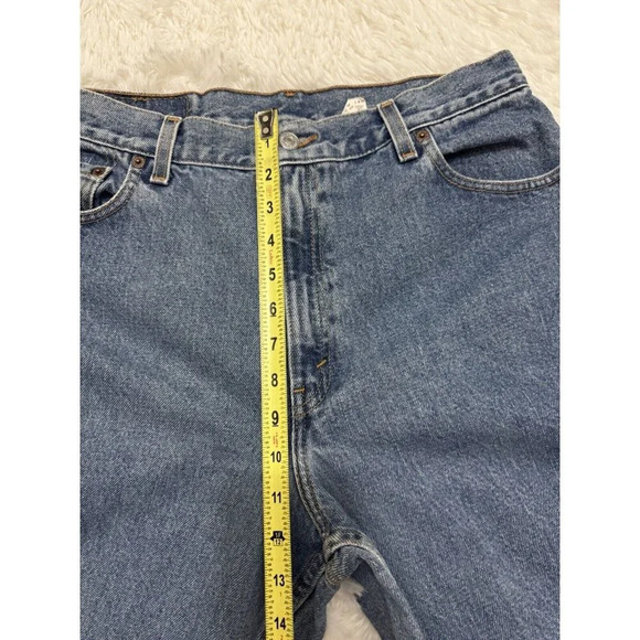 Vintage Levis 550 Jeans Womens Relaxed Fit Tapered Stonewash Y2K Sz 14 30x31 - Picture 8 of 10